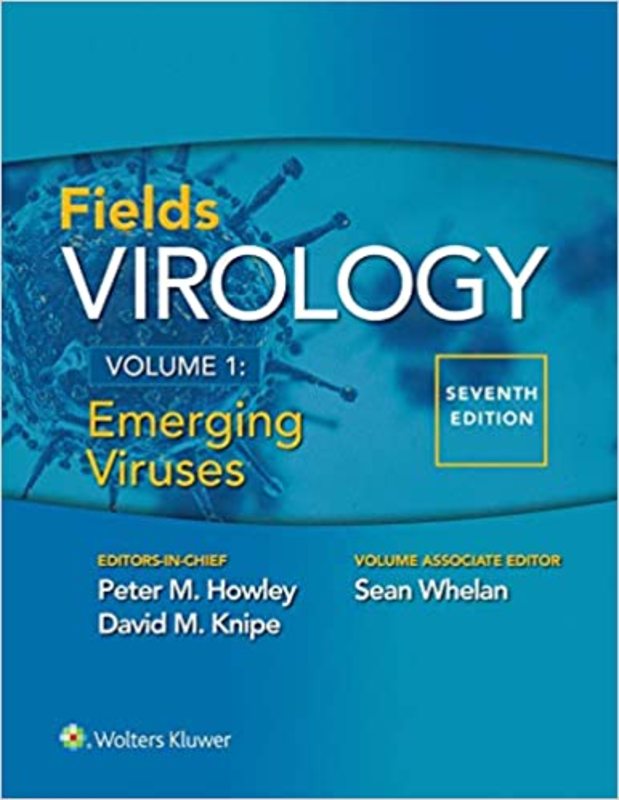Book cover for "Fields Virology" by Peter M. Howley