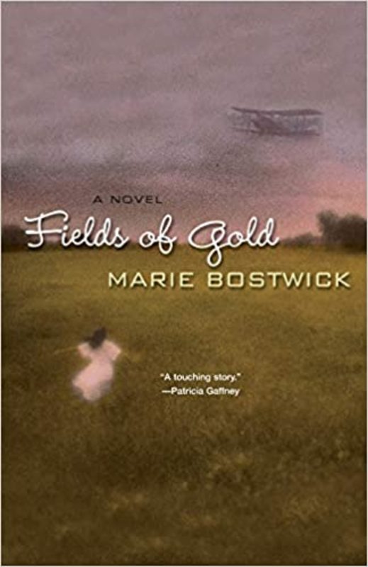 Book cover for "Fields of Gold" by Marie Bostwick