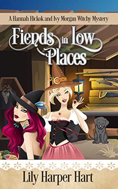 Book cover for "Fiends in Low Places" by Lily Harper Hart