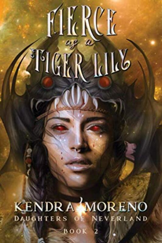 Book cover for "Fierce as a Tiger Lily" by Kendra Moreno
