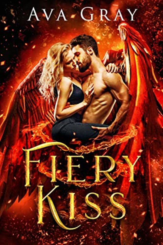 Book cover for "Fiery Kiss" by Ann Aguirre