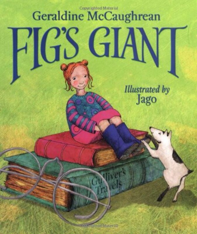 Book cover for "Fig's Giant" by Geraldine McCaughrean