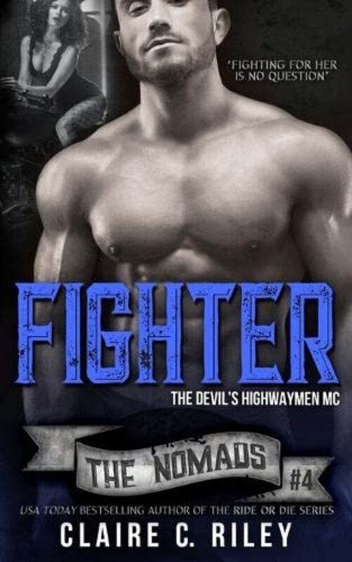 Book cover for "Fighter" by Claire C Riley