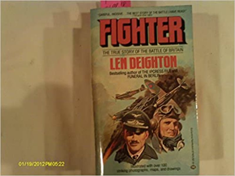 Book cover for "Fighter" by Len Deighton