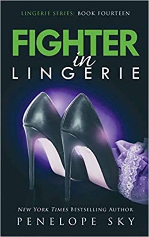 Book cover for "Fighter in Lingerie" by Penelope Sky