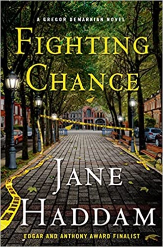 Book cover for "Fighting Chance" by Jane Haddam