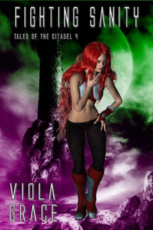 Book cover for "Fighting Sanity" by Viola Grace