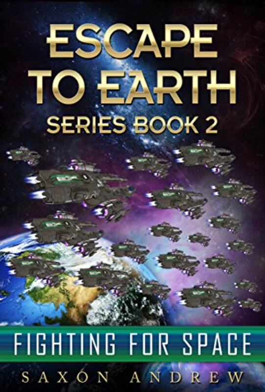 Book cover for "Fighting for Space" by Saxon Andrew