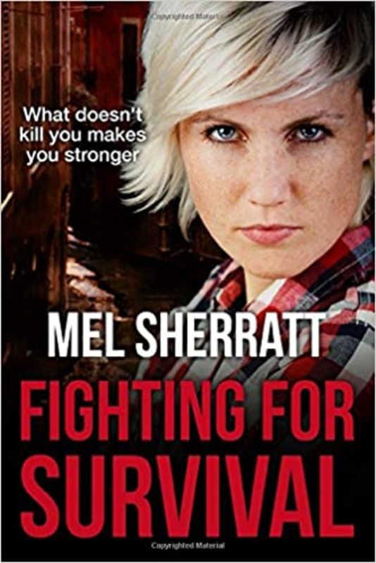 Book cover for "Fighting for Survival" by Mel Sherratt