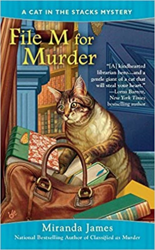 Book cover for "File M for Murder" by Miranda James