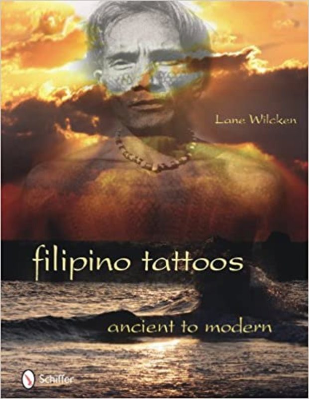 Book cover for "Filipino Tattoos" by Lane Wilcken