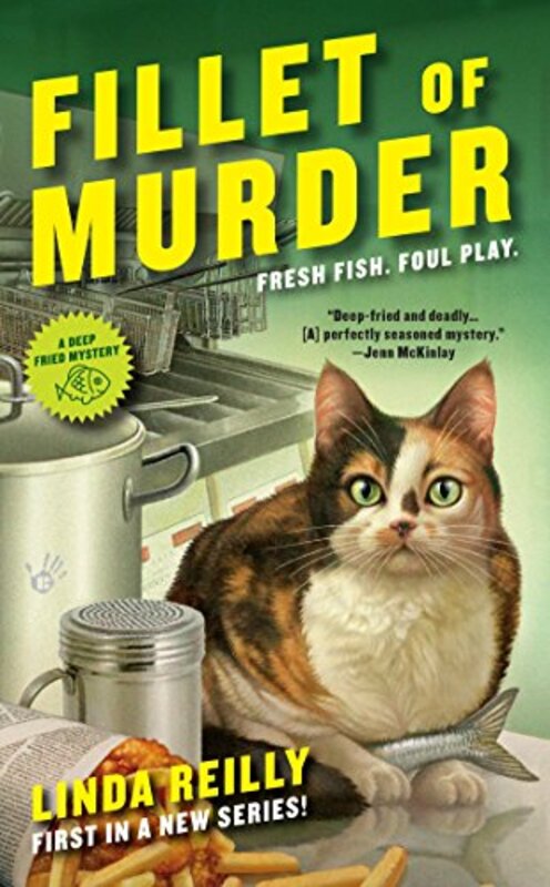 Book cover for "Fillet of Murder" by Linda Reilly