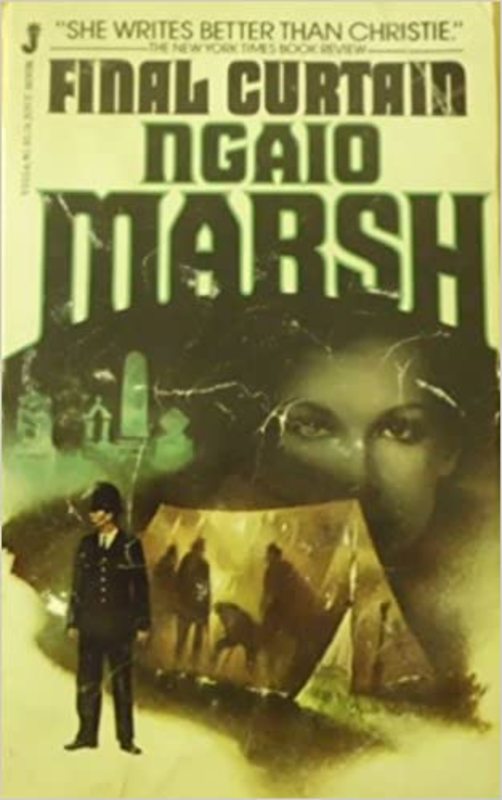 Book cover for "Final Curtain" by Ngaio Marsh
