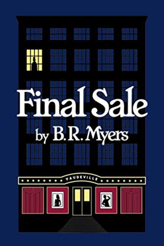 Book cover for "Final Sale" by BR Myers
