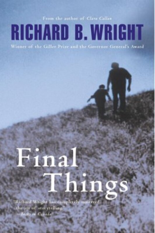 Book cover for "Final Things" by Richard B Wright