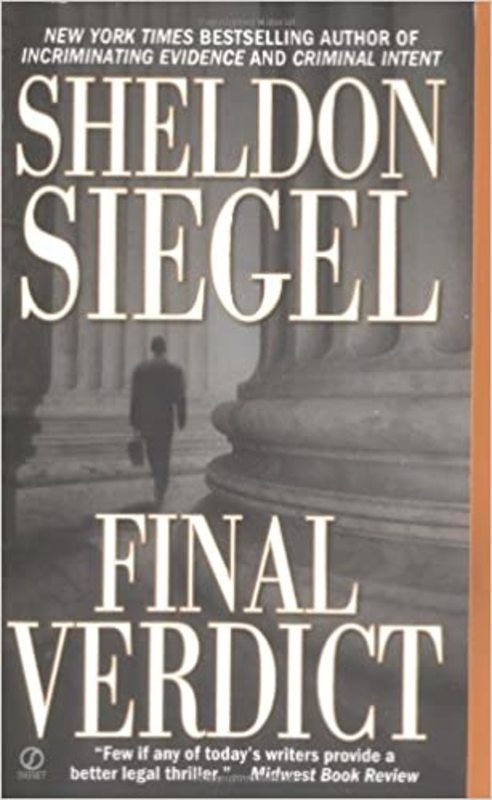 Book cover for "Final Verdict" by Sheldon Siegel