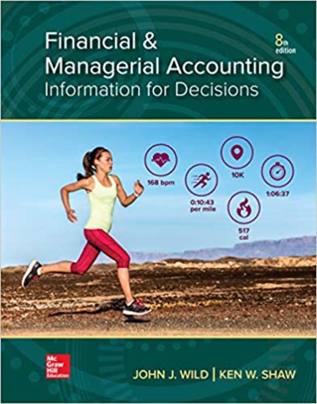 Book cover for "Financial and Managerial Accounting" by John Wild