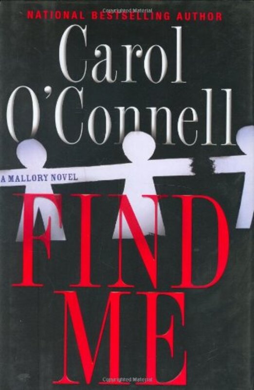 Book cover for "Find Me / Shark Music" by Carol O'Connell