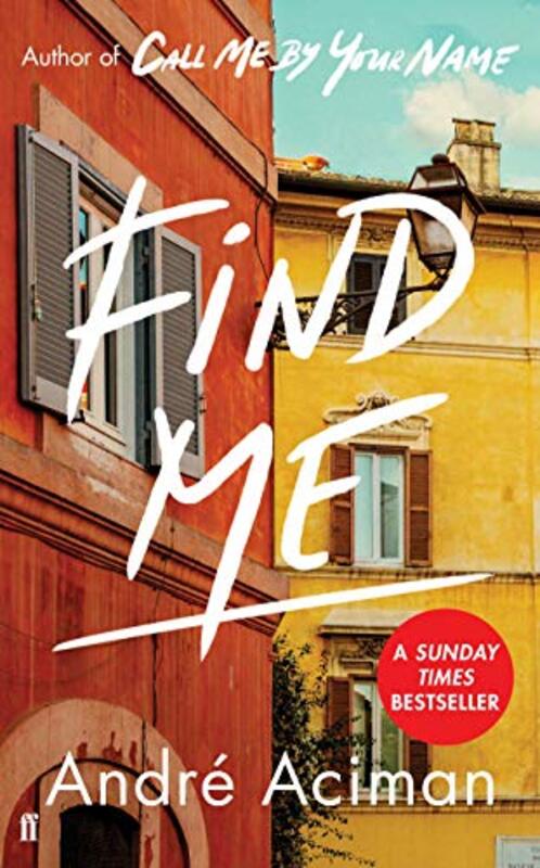 Book cover for "Find Me" by Andre Aciman