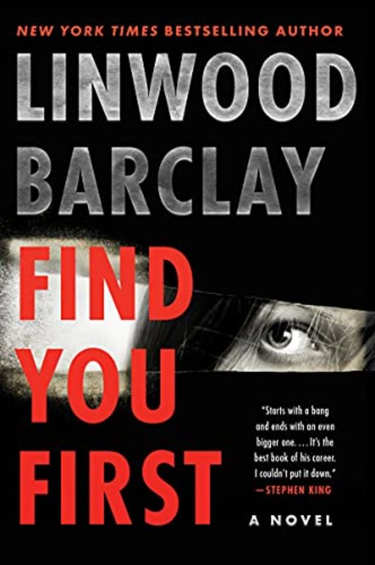 Book cover for "Find You First" by Linwood Barclay