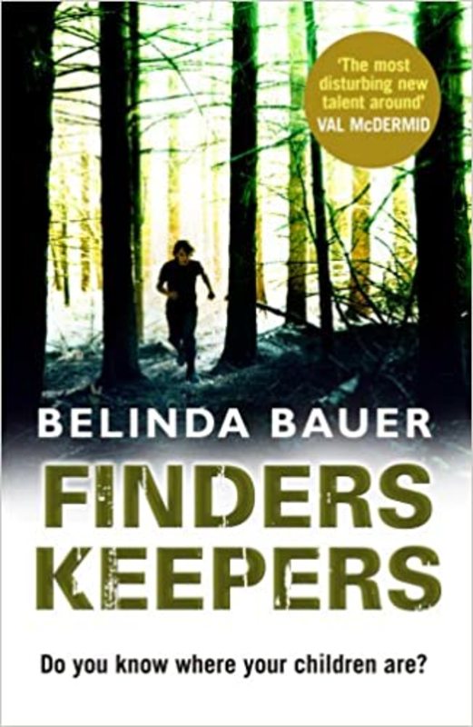 Book cover for "Finders Keepers" by Belinda Bauer