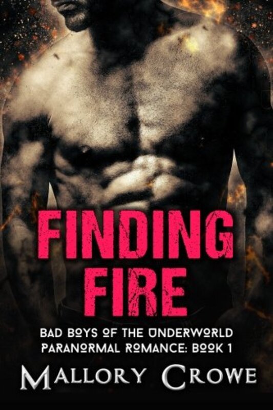Book cover for "Finding Fire" by Mallory Crowe