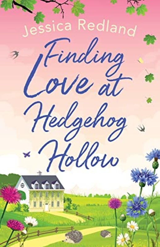 Book cover for "Finding Love at Hedgehog Hollow" by Jessica Redland