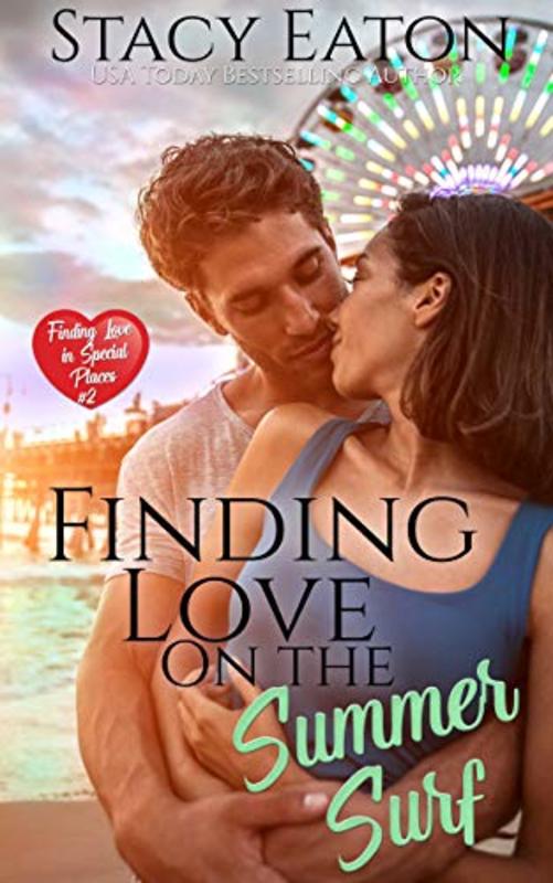 Book cover for "Finding Love on the Summer Surf" by Stacy Eaton
