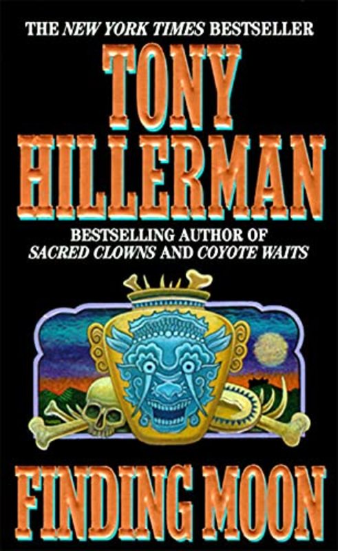 Book cover for "Finding Moon" by Tony Hillerman