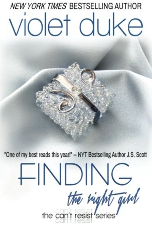 Book cover for "Finding the Right Girl" by Violet Duke