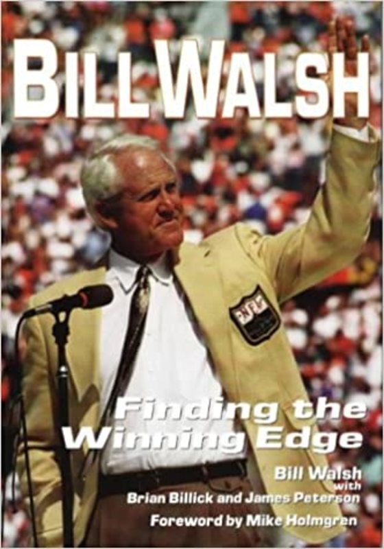 Book cover for "Finding the Winning Edge" by Bill Walsh