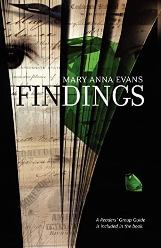 Book cover for "Findings" by Mary Anna Evans