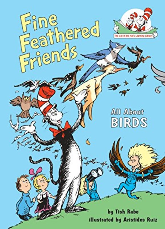 Book cover for "Fine Feathered Friends" by Tish Rabe