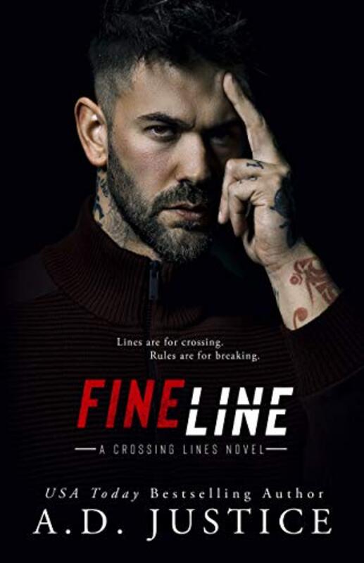 Book cover for "Fine Line" by AD Justice