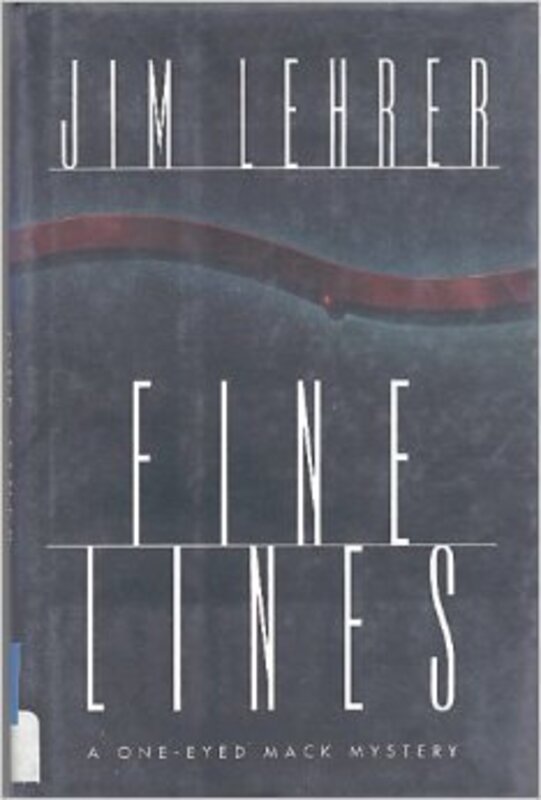Book cover for "Fine Lines" by Jim Lehrer
