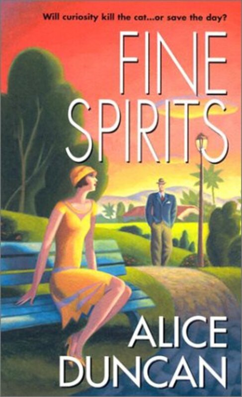 Book cover for "Fine Spirits" by Alice Duncan