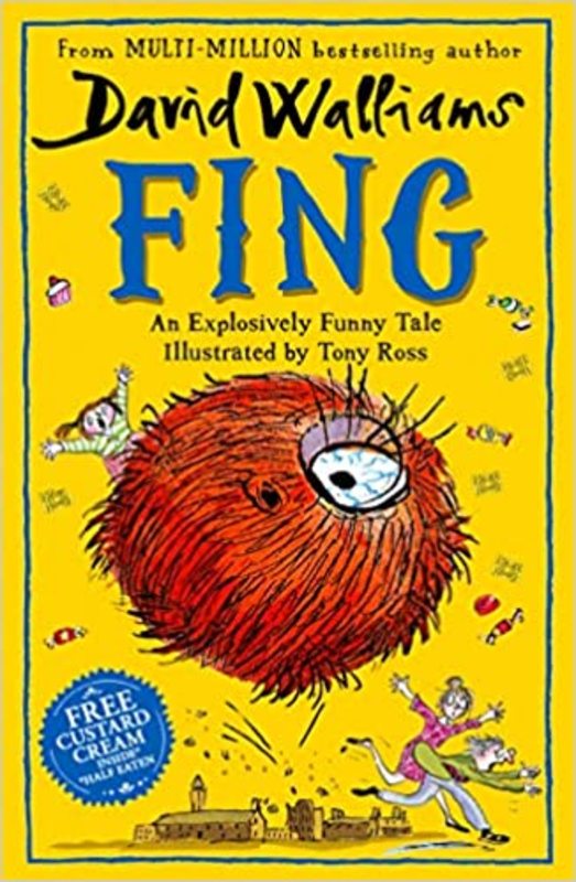 Book cover for "Fing" by David Walliams