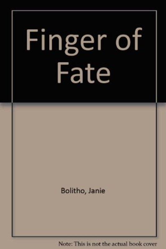 Book cover for "Finger of Fate" by Janie Bolitho