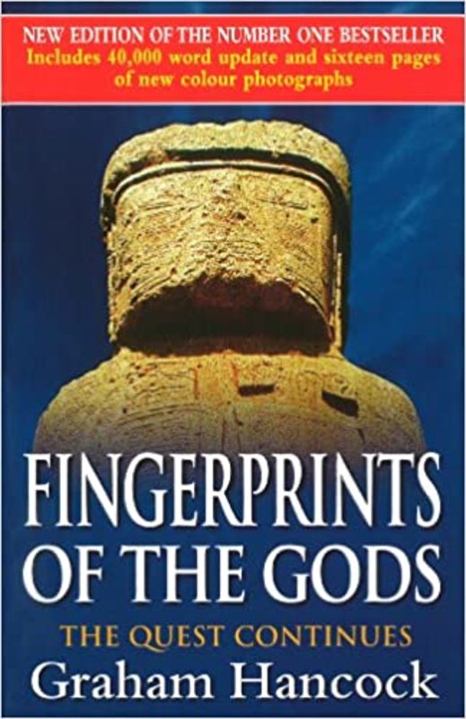 Book cover for "Fingerprints of the Gods" by Graham Hancock