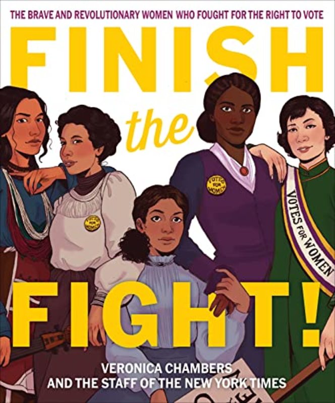 Book cover for "Finish the Fight!" by Veronica Chambers