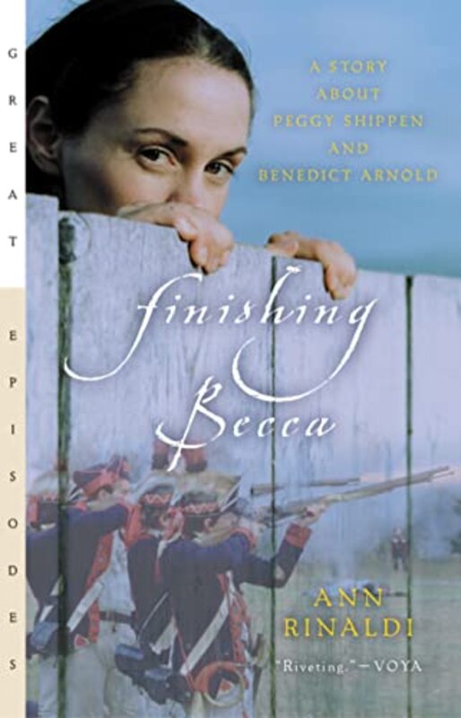 Book cover for "Finishing Becca" by Ann Rinaldi