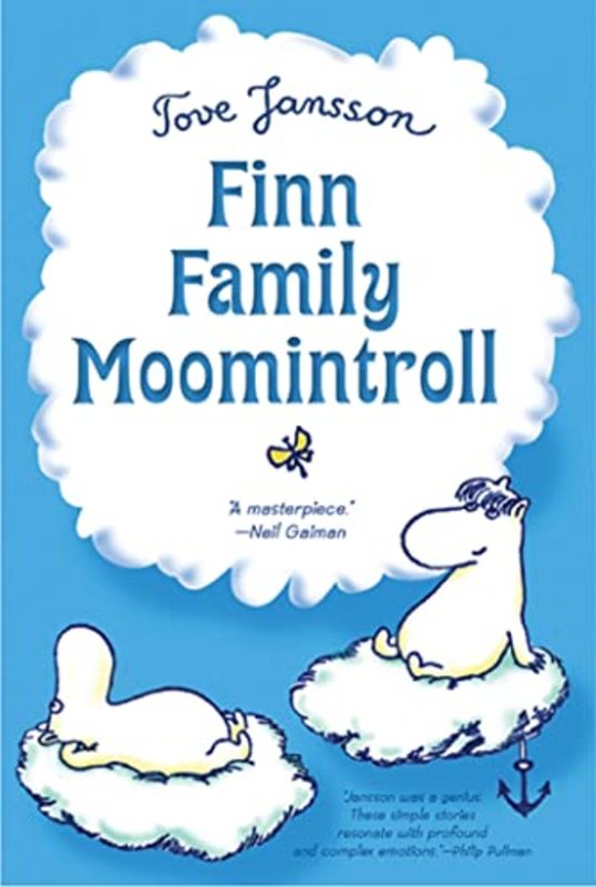 Book cover for "Finn Family Moomintroll" by Tove Jansson