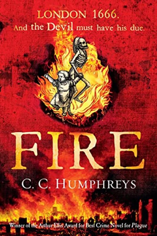 Book cover for "Fire" by Chris CC Humphreys