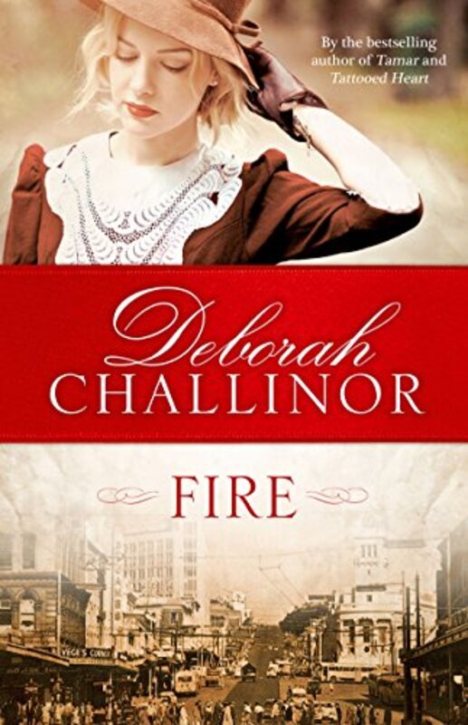Book cover for "Fire" by Deborah Challinor