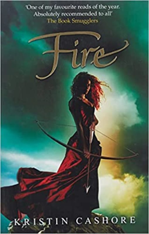 Book cover for "Fire" by Kristin Cashore