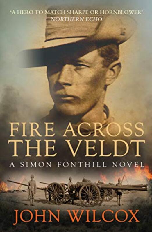 Book cover for "Fire Across the Veldt" by John Wilcox