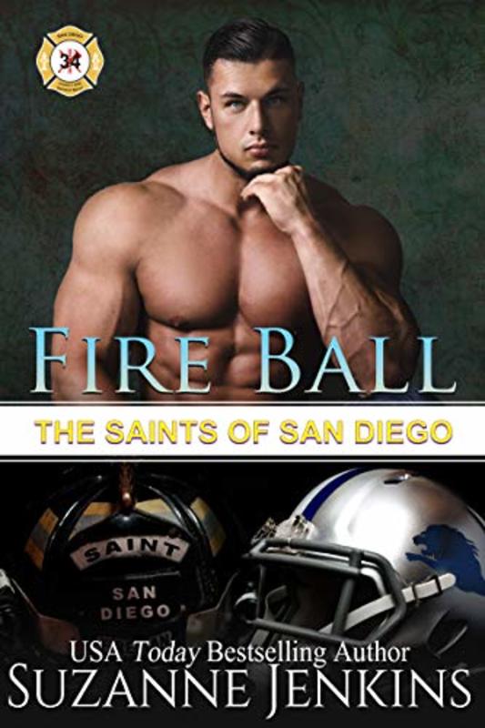 Book cover for "Fire Ball" by Suzanne Jenkins