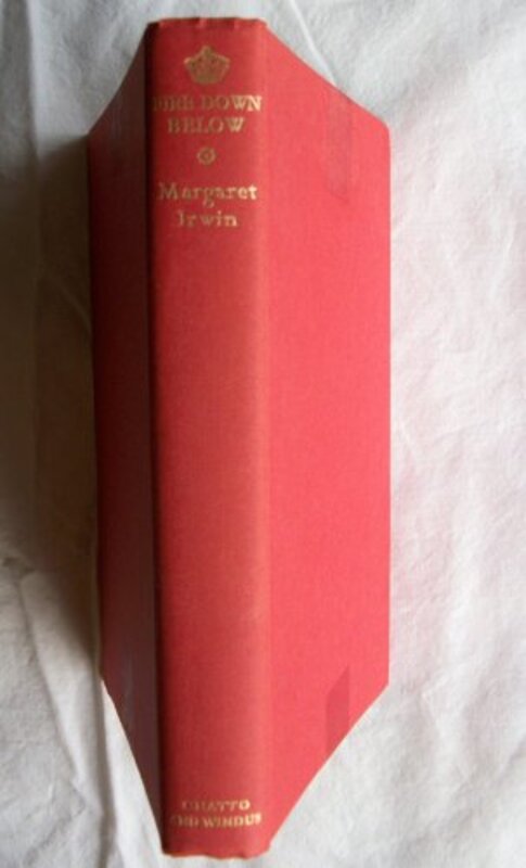 Book cover for "Fire Down Below" by Margaret Irwin