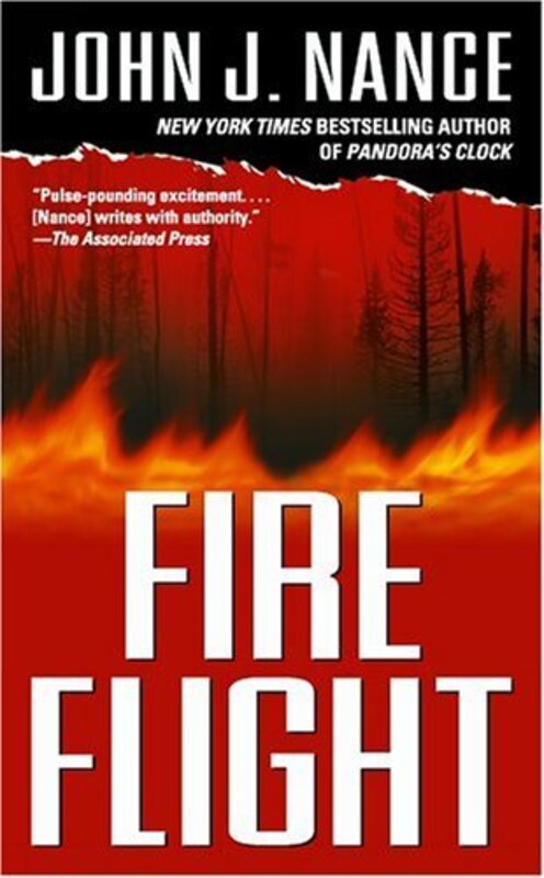 Book cover for "Fire Flight" by John J Nance