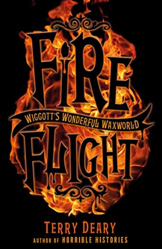 Book cover for "Fire Flight" by Terry Deary